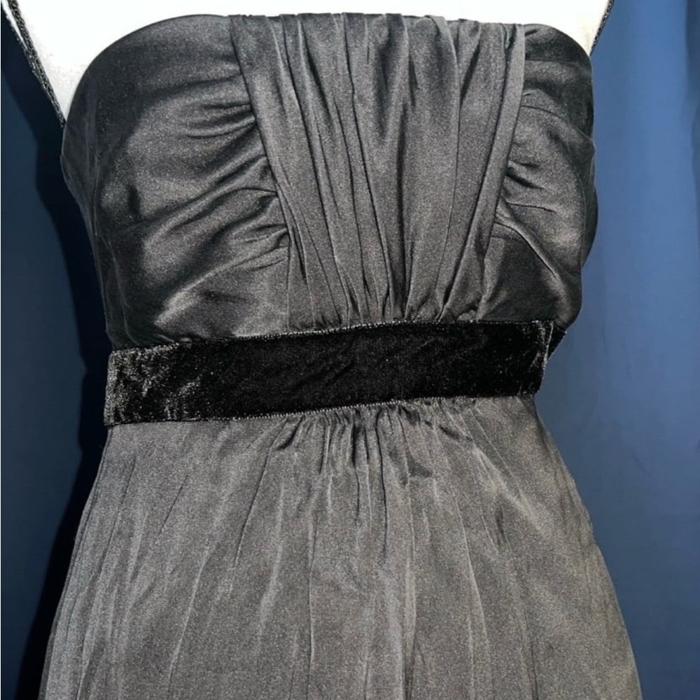 Banana Republic Strapless y2k cocktail strapless silk dress size 0